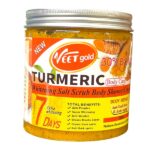 Veet Gold Turmeric Super Whitening Salt Body Scrub 500gm