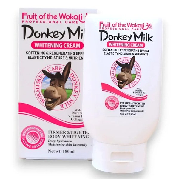 Donkey Milk Whitening Cream Pink 180ml