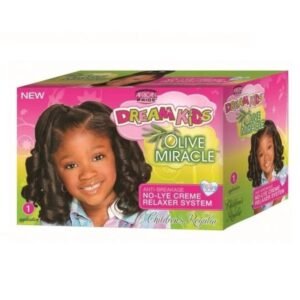 African Pride Dream Kids Olive Miracle Anti-Breakage Relaxer System Regular