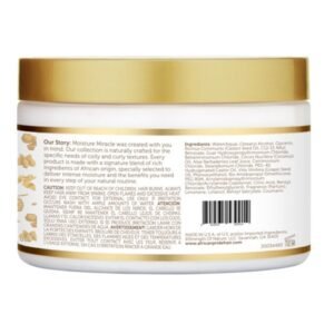 African Pride Moisture Miracle Aloe & Coconut Oil Deep Conditioner 340gm