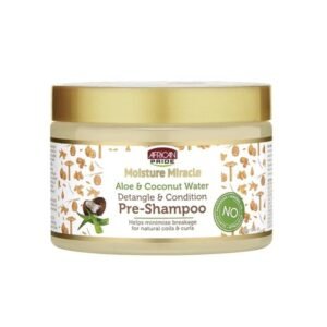 African Pride Moisture Miracle Aloe & Coconut Water Pre-Shampoo 340gm