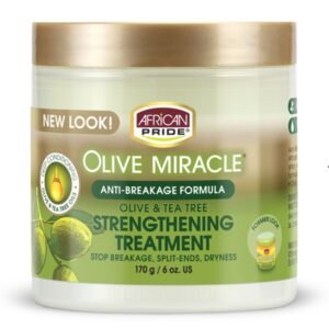 African Pride Olive Miracle Anti-Breakage & Growth Protection Strengthening Treatment 170gm