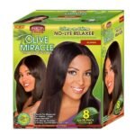 African Pride Olive Miracle Deep Conditioning No Lye Relaxer 8 Touch-Up Super
