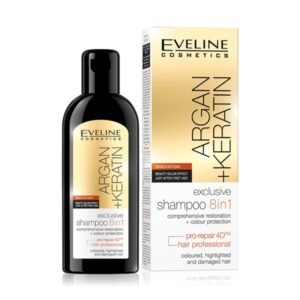 Eveline Argan +Keratin Exclusive Shampoo 8 in 1 150ml