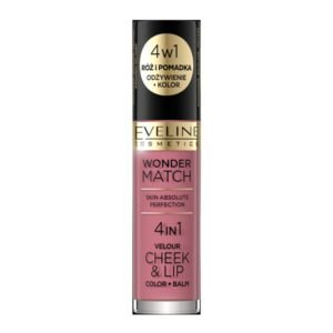 Eveline Wonder Match 4in1 Cheek & Lip Liquid Blush & Lipstick