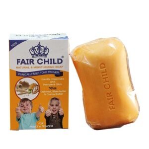 Fair Child Natural & Moisturizing Soap with Oatmeal, Shea Butter, & Cocoa Butter 150gm