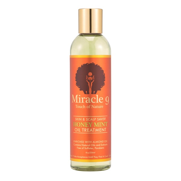 Miracle 9 Skin & Scalp Saver Honey Mint Oil Treatment 236ml