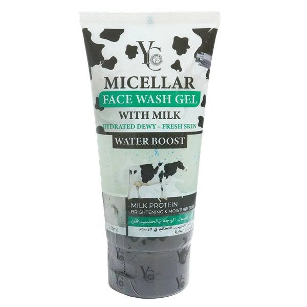 Yong Chin Micellar Face Wash Gel with Milk 150ml