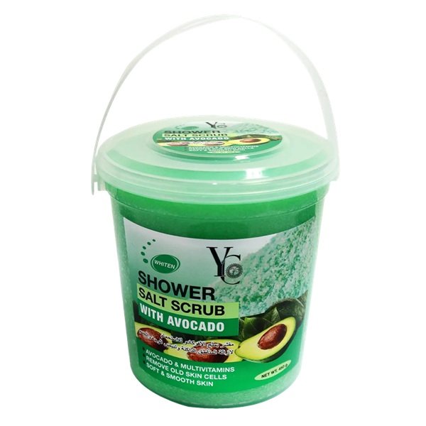 Yong Chin Shower Salt Scrub with Avocado 450gm