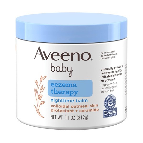Aveeno Baby Eczema Therapy Nighttime Balm 312gm