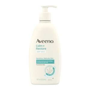 Aveeno Calm + Restore Daily Body Wash for Sensitive Skin 532ml
