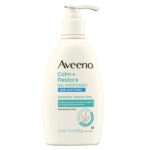 Aveeno Calm+ Restore Soothing Gel Moisturizer For Sensitive Skin Fragrance Free 340gm