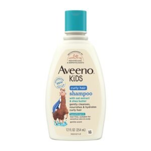 Aveeno Oat Extract & Shea Butter Kids Curly Hair Shampoo 354ml