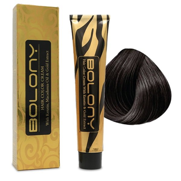 Bolony Hair Color Cream 3 Intense Dark Brown 100ml