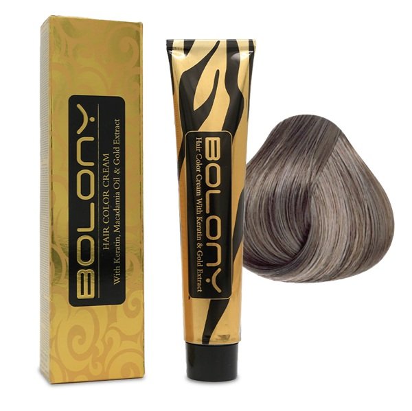 Bolony Hair Color Cream 8.111 Light Olive Ash Blond 100ml