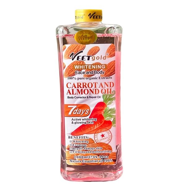 Veetgold Carrot & Almond Oil 1000ml