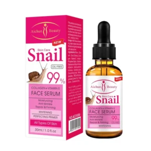 Aichun Beauty Collagen Plus Snail Vitamin E Moisturizing Face Serum 30ml