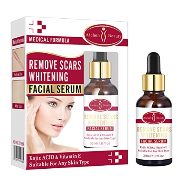 Aichun Beauty Scar Removal Facial Serum Kojic Acid Vitamin E 30ml