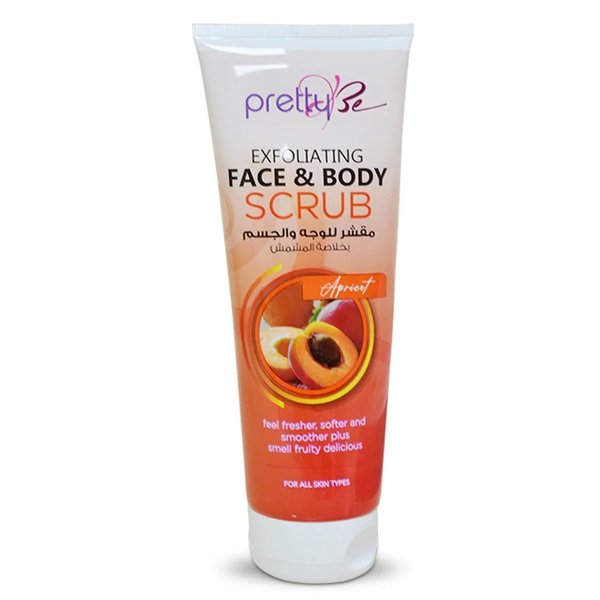Pretty Be-5in1 Exfoliating Scrub Apricot 240ml