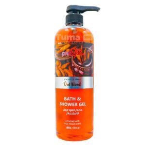 Pretty Be Smooth & Clean Oud Wood Bath & Shower Gel 1000ml