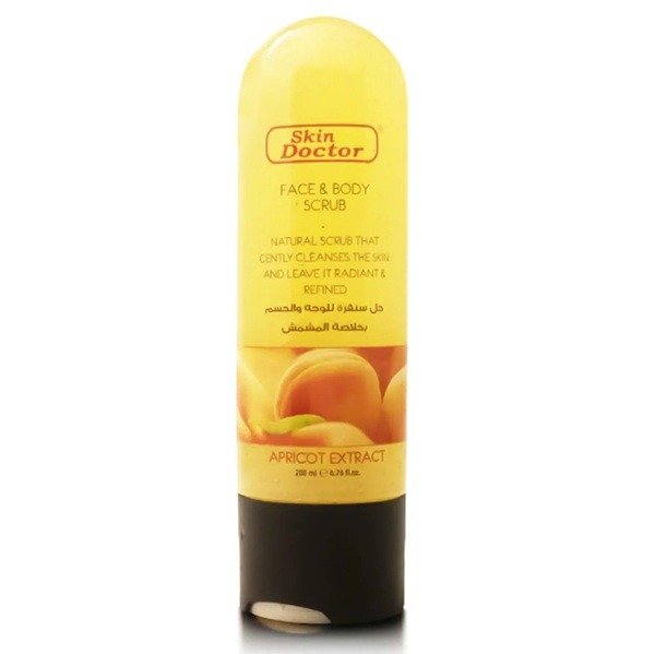 Skin Doctor Apricot Face & Body Scrub 200ml