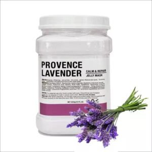 DR.MEINAIER Lavender Hydrogel Peel Off Jelly Mask 650gm Jelly masks are made mainly with refined alginate. They contain more alginate than regular rubber masks. So Jellymask texture is like jelly, which provides full hydration and a natural cooling effect all at once. Hydro jelly mask trans from a gel-like mixture to a thick, rubber like mask that seals in moisture and infuses nourishing ingredients deeper into the skin. Face mask covers your whole face without neglecting any small part of your skin such as under eye area and lips which makes it effective and reliable for you. We have created moisturizing jelly face mask for all skin types, especially mature and aging skin, for women and men of any age who want to improve their skin appearance and achieve happier and healthier looking skin.