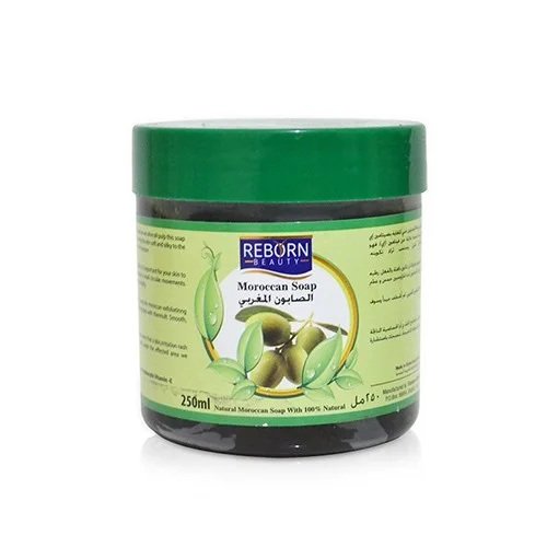 Reborn Natural Moroccan Soap with Olive Oil 250ml