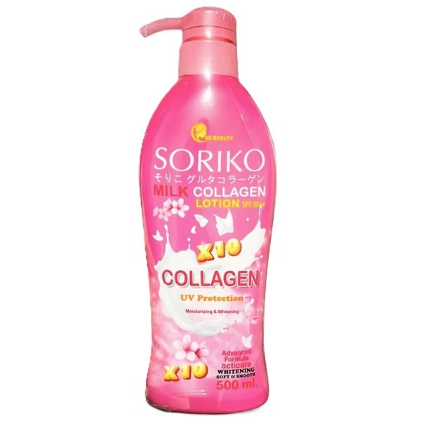 So Beauty Soriko Milk SPF 50+ X10 Collagen Lotion 500ml