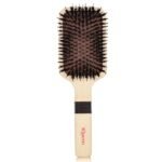 IQueen Classic Wood Large Paddle Porcupine Cushion Hair Brush 75x235mm