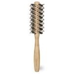 IQueen Classic Wood Solid Round Hair Brush 46x228mms