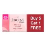 Jergens Clean and Refreshing Mild Soap 125gm Pack of 6