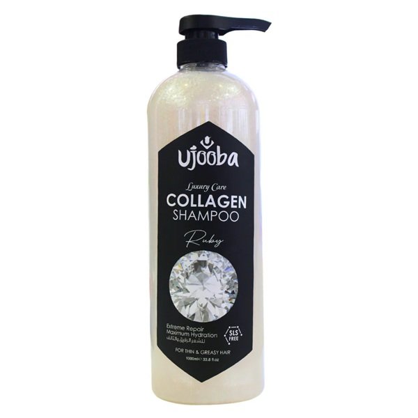 Ujooba Luxury Care Collagen Shampoo Ruby Edition Maximum Hydration 1000ml