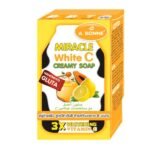 A Bonne Miracle White C Creamy Milk Cream Soap 90gm