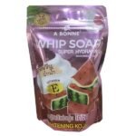 A Bonne Watermelon And Vitamin E Super Hydrating Multicolour  Whip Soap 100gm