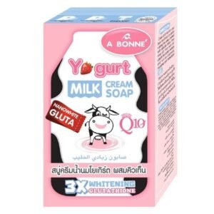 A Bonne Yogurt Milk Cream Soap 90gm