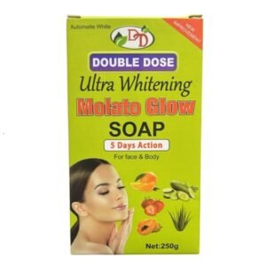 Double Dose Ultra Whitening Molato Soap 5 Days Action For Face And Body 250gm