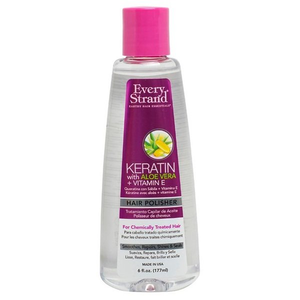 Every Strand Keratin With Aloe Vera + Vitamin E Hair Polisher 177ml