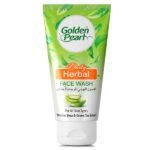 Golden Pearl Daily Herbal Face Wash with Aloe Vera & Green Tea Extract 150ml
