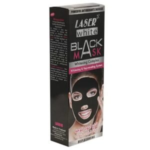 Laser White Deep Cleansing Black Face Mask 100ml