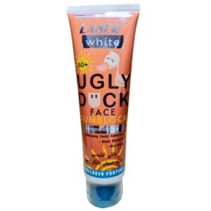 Laser White Ugly Duck Face Sunblock Uv 60+ Whitening Cream 100ml