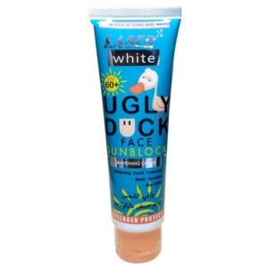 Laser White Ugly Duck Face Sunblock Uv 60+ Whitening Cream 100ml