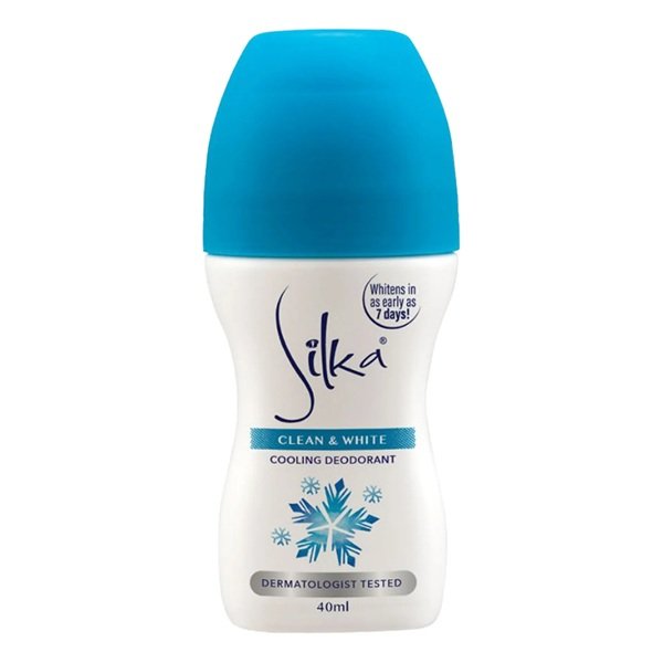 Silka Clean & White Cooling Deodorant 40ml