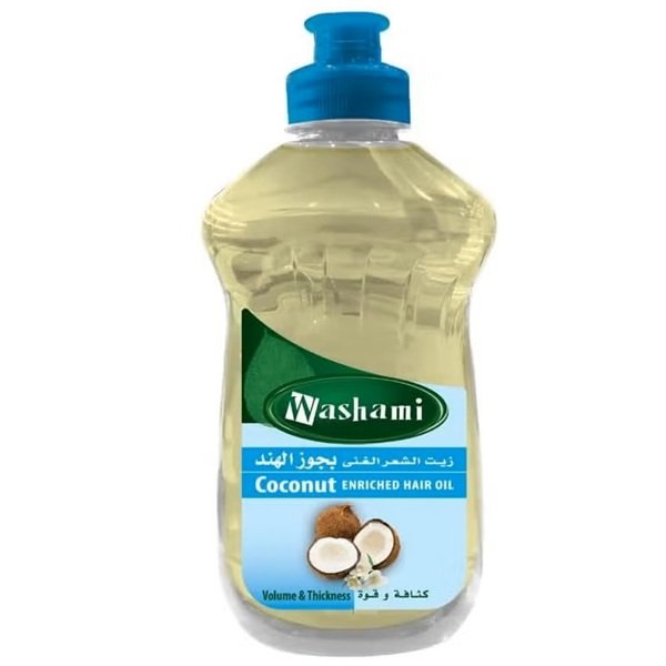 Washami Coconut Enriched Hair Oil Volume and Thickness 250ml