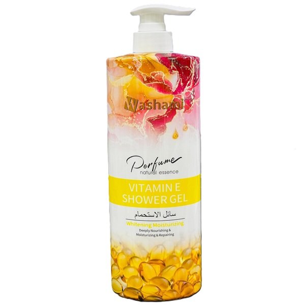 Washami Vitamin E Shower Gel Whitening Moisturizing 1000ml