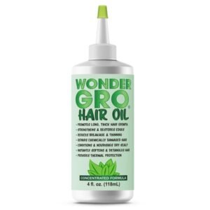 Wonder Gro Hair Growth Oil Thermal Protection, Strengthens Restores Edges 118ml