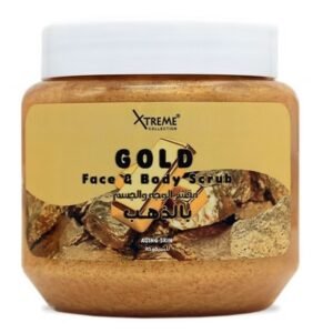Xtreme Collection Gold Face & Body Scrub 500ml