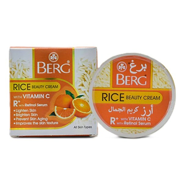 BERG Rice Beauty Cream Vitamin C With Retinol Serum