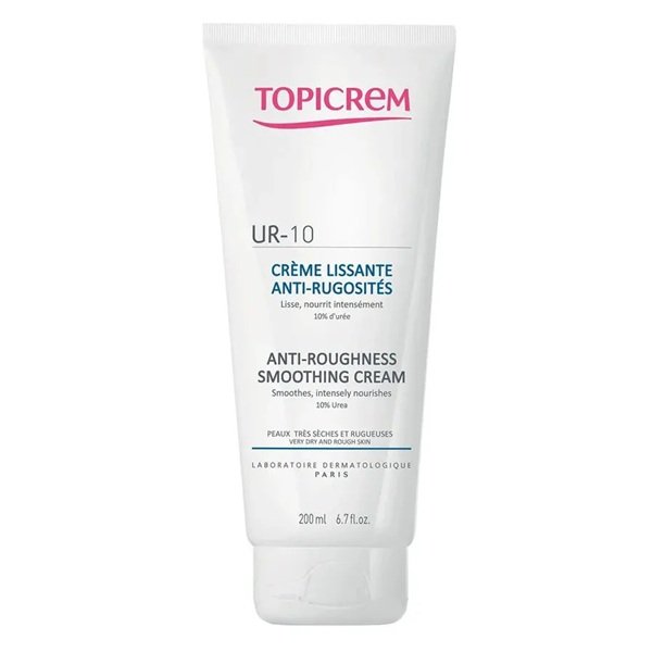 Topicrem UR-10 Anti-Roughness Smoothing Cream for Severely Dry Skin 200ml