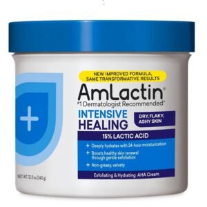 AmLactin Intensive Healing Cream with 15% Lactic Acid AHA 340gm