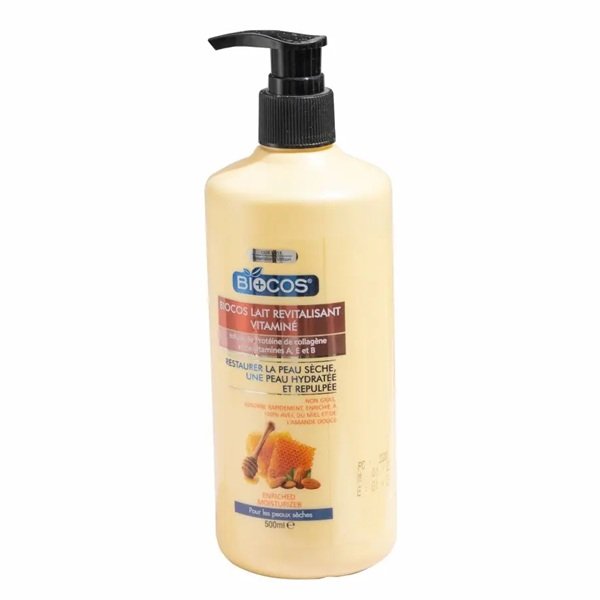 Biocos Hydrating Body Lotion Honey, Vitamin E & Sunflower Oil for Dry Skin